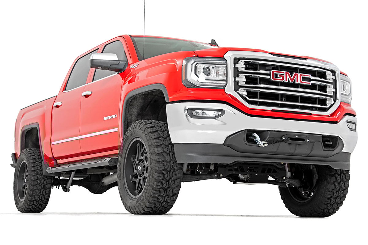 GMC Sierra 1500 Hidden Winch Mounting Plate - Front - Rough Country - '14-'18